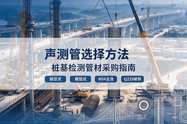 新丰声测管选型标准