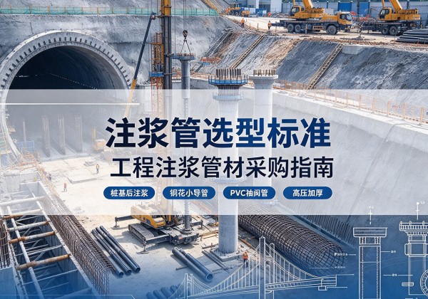 新丰注浆管选型标准